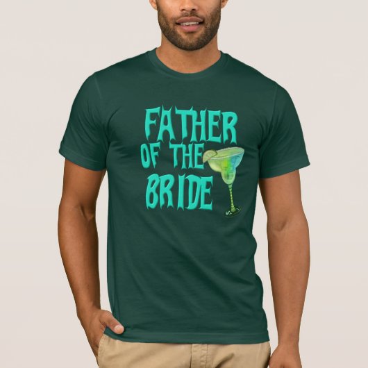 T-shirt Père De La Mariée (Devant)
