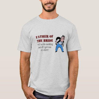 T-shirt Père de la mariée
