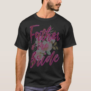 T-shirt Père de la mariée mariée Mariage de famille jumelé