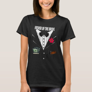 T-shirt Père de la mariée Smoking groupe d'échantillons de