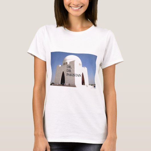 T-shirt Père de la Nation : Mazar-e-Quaid (Devant)