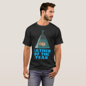 T-shirt Père de l'année (Devant entier)