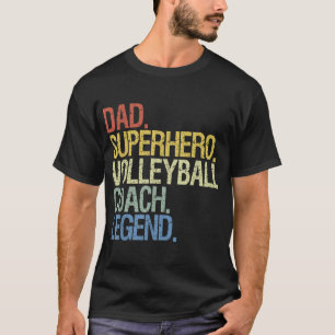 T-shirt Père de l'entraîneur de volley-ball