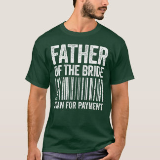 T-shirt Père De L'Épouse Recherche Pour Le Mariage De Paie