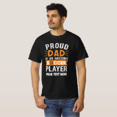 T-shirt Père de soccer personnalisé (Devant entier)