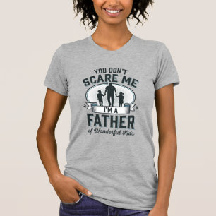 T-shirt Père d'enfants merveilleux citation vintage design