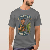 T-shirt Père des PVM Reel Pêche Papa Tee (Devant)