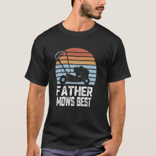T-shirt Père drôle Tond le mieux Soins de pelouse drôles p