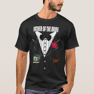 T-shirt Père Du Groupe De Répétition Mariage De La Mariée