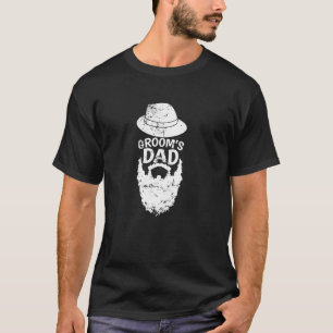T-shirt Père du marié barbu