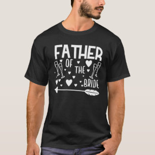 T-shirt Père du marié homme mariage assorti et Bach
