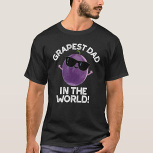 T-shirt Père du raisin dans le monde amusant pistolet à fr