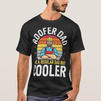 T-shirt Père du toit beaucoup Glacière amusant toiture pèr