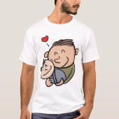 T-shirt Père Et Bébé (Devant)