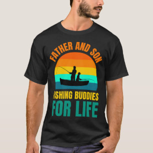 T-shirt Père et fils, compagnons de pêche pour la vie