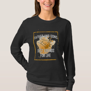 T-shirt Père Et Fils Meilleur Ami Pour La Vie