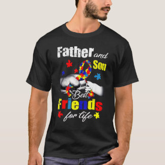 T-shirt Père et fils meilleurs amis pour la vie Sensibilis