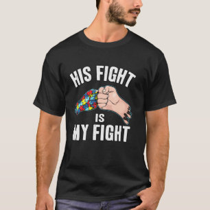 T-shirt Père Et Fils Mignonne Sensibilisation sur l'autism
