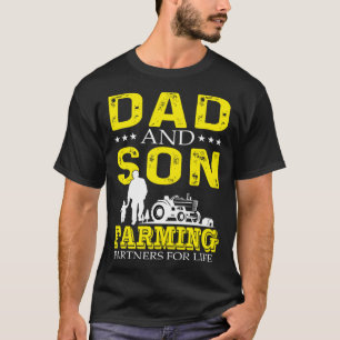 T-shirt Père Et Fils Partenaires Agricoles Pour Cool De Vi