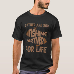 T-shirt Père et fils partenaires de pêche pour la vie 1