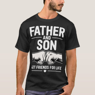 T-shirt Père et fils poing contre poing Lien indestructibl