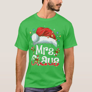 T-shirt Père et Mère Noël tenue de Noël assortie pour coup