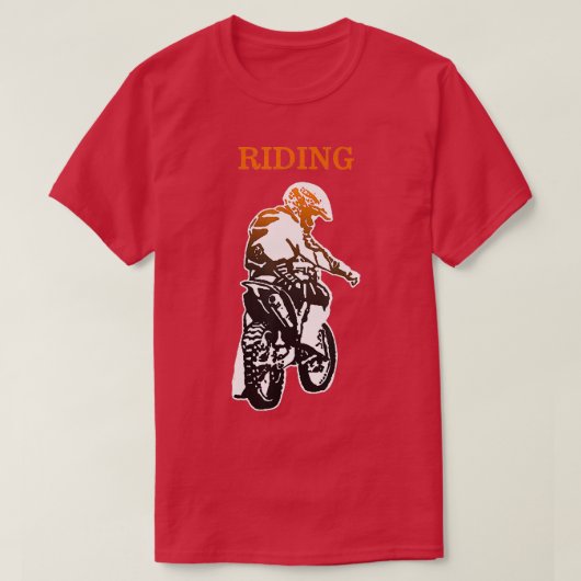 T-shirt Père Fils Correspondant Épargnes Riding Buddies Vé (Design devant)