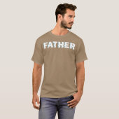 T-shirt Père Funnyshirt drôle (Devant entier)