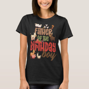 T-shirt Père Grange Animaux Ferme Pays Anniversaire Équipa