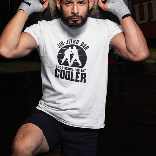 T-shirt Père Jiu Jitsu Dit :
