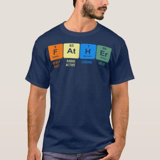 T-shirt Père Le Noble Élément Science Chimie Pères