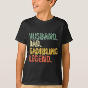 T-shirt Père Mari Jeu Légende Chemise Da Fantastique Pères