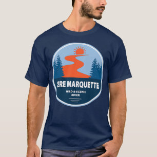 T-shirt Pere Marquette Rivière sauvage et Pittoresque