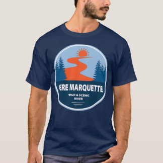 T-shirt Pere Marquette Rivière sauvage et Pittoresque