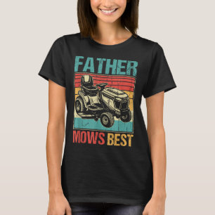 T-shirt Père Mows Best, Élevage de pelouse papa, Travail d