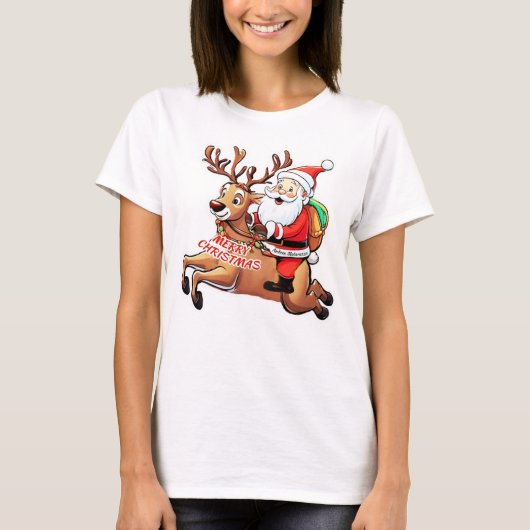 T-shirt Père Noël (Devant)