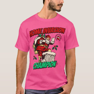T-shirt Père Noël Accueil Champion de l'Invasion depuis to