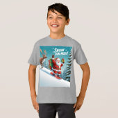 T-shirt Père Noël Adventure (Devant entier)