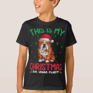 T-shirt Père Noël American Buldog Chris