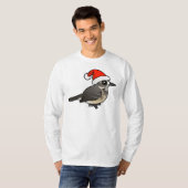 T-shirt Père Noël American Pipit (Devant entier)