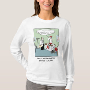 T-shirt Père Noël après une chirurgie de pontage gastrique