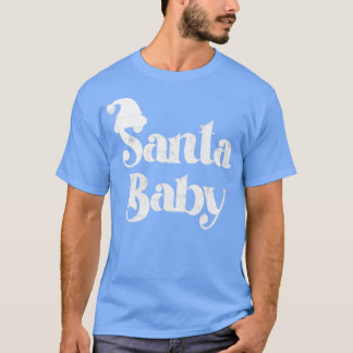 T-shirt Père Noël Baby Vintage Look