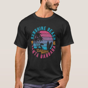 T-shirt Père Noël Barbara Retro Sunset Vintage