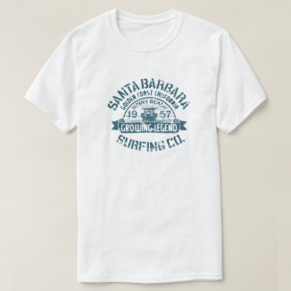 T-shirt Père Noël Barbara Surfing Co., | Rétro | VINTAGE