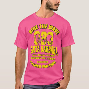 T-shirt Père Noël Barbara ville Père Noël Barbara County C
