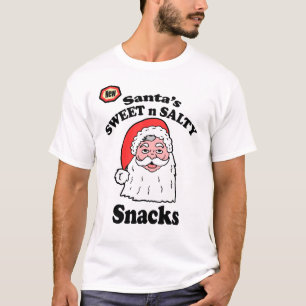 T-shirt Père Noël Bonbons Sucrés et Salés