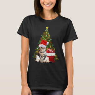 T-shirt Père Noël Cat