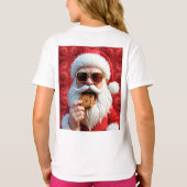T-shirt Père Noël cool (Dos)