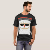 T-shirt Père Noël cool (Devant entier)