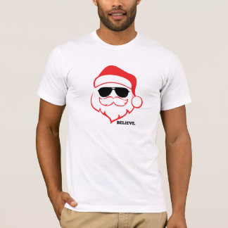 T-shirt Père Noël croient la pièce en t